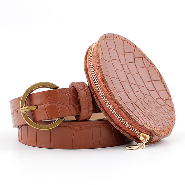 2020 new fashion round pouch belt crocodile pattern pu leather belt coat dress waistband, Black;brown
2020 new fashion round pouch belt crocodile pattern pu leather belt coat dress waistband, Black;brown