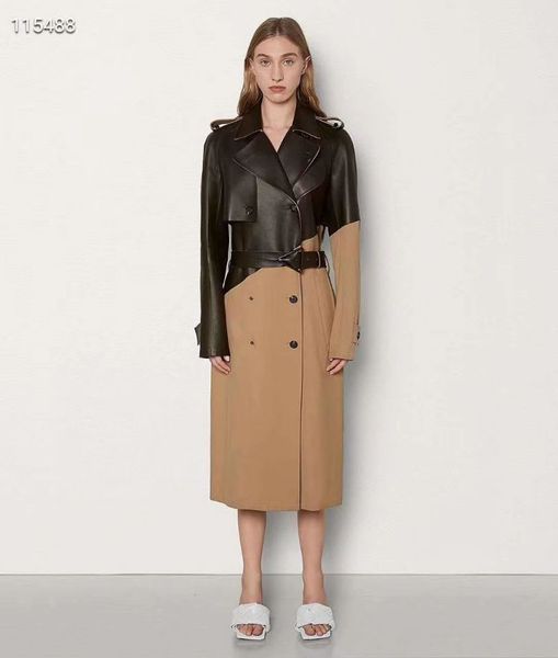 fall women's black long sport coat catwalk belt fashion coat ladies party coat clothing, Tan;black
fall women's black long sport coat catwalk belt fashion coat ladies party coat clothing, Tan;black