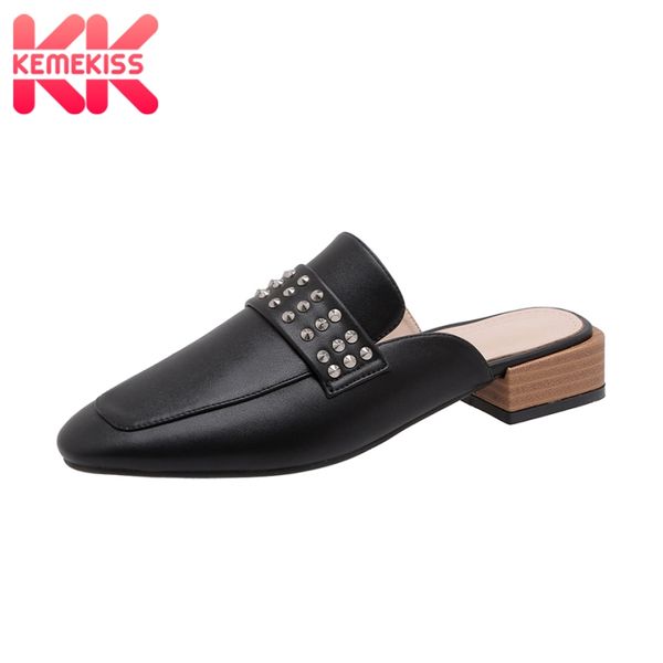 kemekiss женщины сандалии моды металлические заклепки квадратные каблуки обувь женщины удобный круглый toe скольжения на обувь размер 32-45, Black
kemekiss женщины сандалии моды металлические заклепки квадратные каблуки обувь женщины удобный круглый toe скольжения на обувь размер 32-45, Black