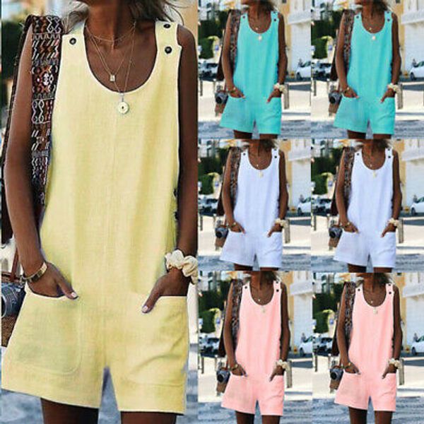 women dungarees harem strap pants summer loose linen jumpsuit baggy sleeveless rompers trousers overalls shorts bib beach pants, Black;white
women dungarees harem strap pants summer loose linen jumpsuit baggy sleeveless rompers trousers overalls shorts bib beach pants, Black;white