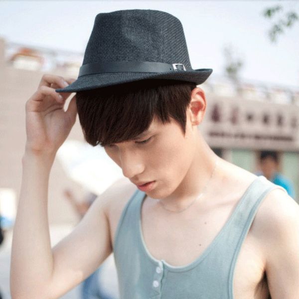 ht1607 men straw hat women jazz fedoras panama hats retro vintage summer trilby brim beach hats men classic belt sun, Blue;gray
ht1607 men straw hat women jazz fedoras panama hats retro vintage summer trilby brim beach hats men classic belt sun, Blue;gray