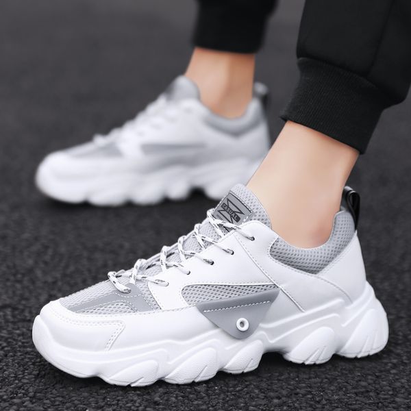 fourseasonmensneakersshoeslaceupchunkymenshoesluxuryqualitymencasualshoeslipresistancemansportruningshoe, Black
fourseasonmensneakersshoeslaceupchunkymenshoesluxuryqualitymencasualshoeslipresistancemansportruningshoe, Black