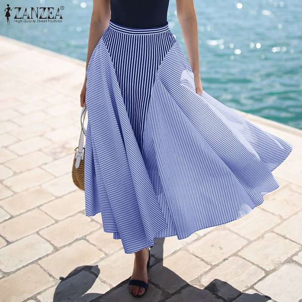 women's striped vestidos elegant spring patchwork skirts female high waist long skirts female a-line faldas saia oversized 5xl, Black
women's striped vestidos elegant spring patchwork skirts female high waist long skirts female a-line faldas saia oversized 5xl, Black