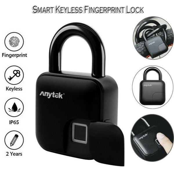 cgjxsusb anti -theft smart fingerprint keyless lock waterproof home luggage case bag padlock super long standby electronic padlock t200325
cgjxsusb anti -theft smart fingerprint keyless lock waterproof home luggage case bag padlock super long standby electronic padlock t200325