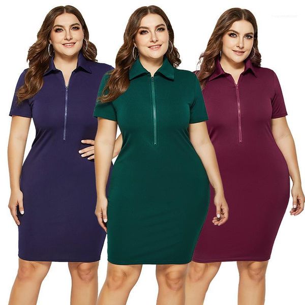 dresses fashion polo with ziffer fly clothing designer womens plus size dresses casual lapel vneck, Black;gray
dresses fashion polo with ziffer fly clothing designer womens plus size dresses casual lapel vneck, Black;gray