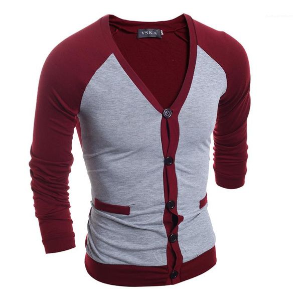designer slim cotton v neck sweater autumn fashion mens long sleeves outerwear mens cardigan coat, White;black
designer slim cotton v neck sweater autumn fashion mens long sleeves outerwear mens cardigan coat, White;black