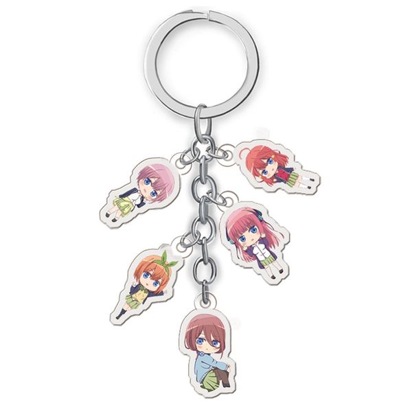 new anime the quintessential quintuplets keychain cartoon figure go-toubun no hanayome key ring 1pc, Silver
new anime the quintessential quintuplets keychain cartoon figure go-toubun no hanayome key ring 1pc, Silver