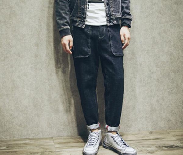 29-42 2020 spring/autumn men new fashion big yards loose leisure fertilizer increased haroun pants, Blue
29-42 2020 spring/autumn men new fashion big yards loose leisure fertilizer increased haroun pants, Blue
