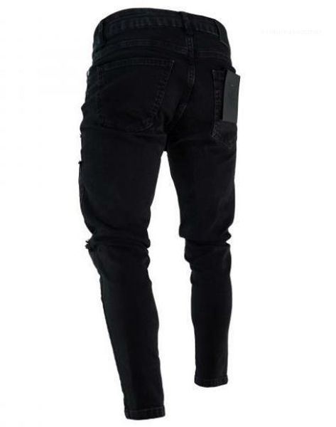 holes jeans fashion slim fit black pencil pants casual solid colr long pants men clothing mens designer zipper, Blue
holes jeans fashion slim fit black pencil pants casual solid colr long pants men clothing mens designer zipper, Blue