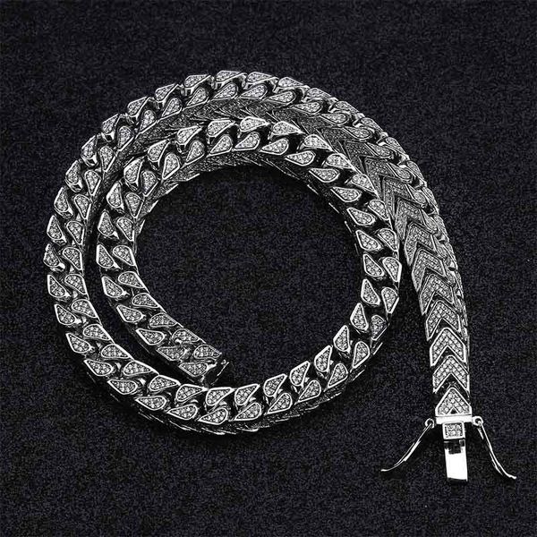 arrow square personality hip hop necklace zircon-filled double-layer male necklace new 18inch 22inch necklace
arrow square personality hip hop necklace zircon-filled double-layer male necklace new 18inch 22inch necklace