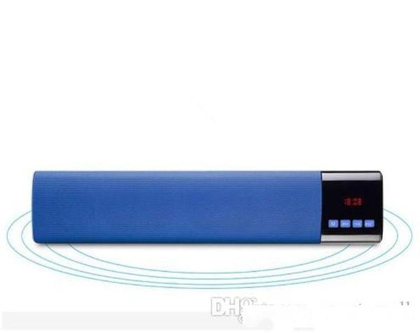 b28s bluetooth wireless speaker mini stereo super bass subwoofers support tf card fm handsmic speaker with led display screen with box
