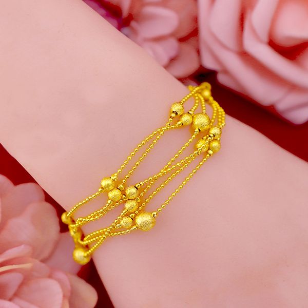 gold-plated jewelry multi-layer gold bracelet mo sha zhu multi-line fashion gold bracelet accessories, women's/girl's, Black
gold-plated jewelry multi-layer gold bracelet mo sha zhu multi-line fashion gold bracelet accessories, women's/girl's, Black