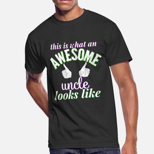this is what an awesome uncle looks like t shirt men customized cotton euro size s-3xl vintage gift humor summer style letter shirt
this is what an awesome uncle looks like t shirt men customized cotton euro size s-3xl vintage gift humor summer style letter shirt