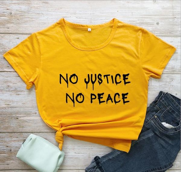 no peace tshirts couple summer letter streetwear o-neck short sleeve tees woman fashion clothes womens no justice, White
no peace tshirts couple summer letter streetwear o-neck short sleeve tees woman fashion clothes womens no justice, White