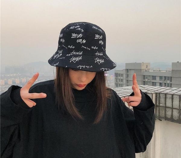 fashion women english letters cotton reversible sun protection cap bucket hat, Blue;gray
fashion women english letters cotton reversible sun protection cap bucket hat, Blue;gray