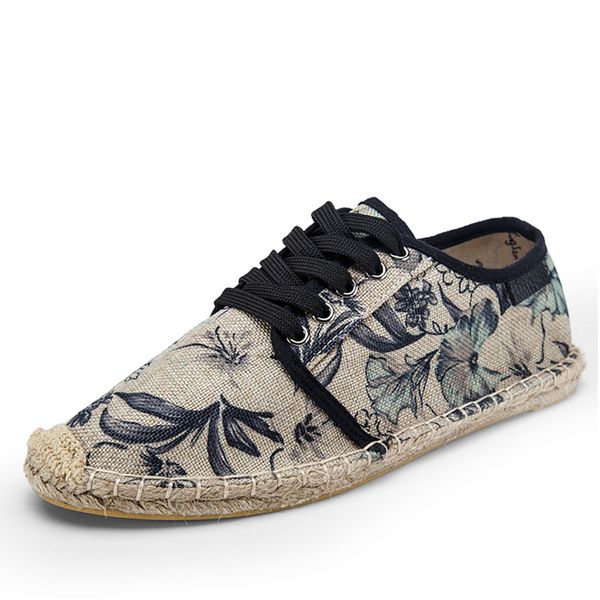 mens shoes lace up espadrilles men summer canvas rope shoes men breathable men's footwear zapatos hombre, Black
mens shoes lace up espadrilles men summer canvas rope shoes men breathable men's footwear zapatos hombre, Black
