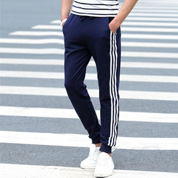 men women loose home long pants fitness daily sweat absorbing shopping slim office soft 3 striped casual sports trousers, Black
men women loose home long pants fitness daily sweat absorbing shopping slim office soft 3 striped casual sports trousers, Black