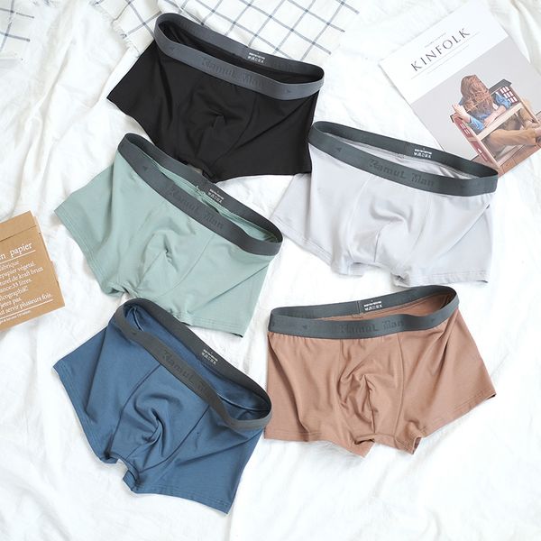 3pcs men's underwear modal no trace solid color boxer pants breathable fashion personality sports comfort boys boxers, Black;white
3pcs men's underwear modal no trace solid color boxer pants breathable fashion personality sports comfort boys boxers, Black;white