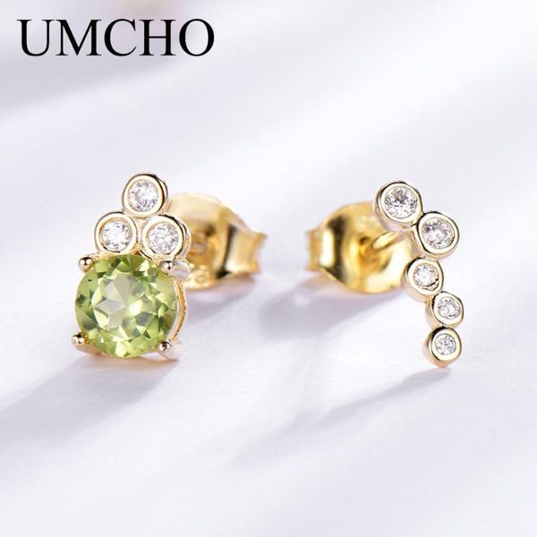 stud umcho real natural peridot 925 sterling silver earrings for women ladys party jewelry asymmetrical christmas gift, Golden;silver
stud umcho real natural peridot 925 sterling silver earrings for women ladys party jewelry asymmetrical christmas gift, Golden;silver