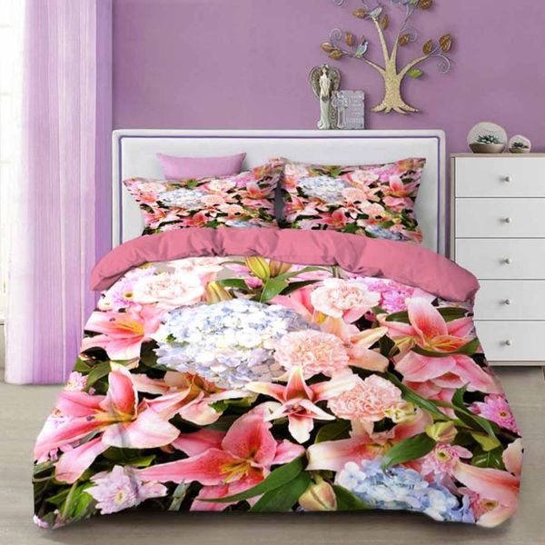 wostar duvet cover king size size comforter sets 3d printing lily flower luxury home textiles floral bedding set
wostar duvet cover king size size comforter sets 3d printing lily flower luxury home textiles floral bedding set