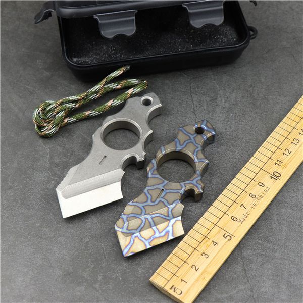 new tc4 titanium alloy finger tiger knife outdoor survival tactical combat edc multi function tool finger tiger bottle opener window breaker
new tc4 titanium alloy finger tiger knife outdoor survival tactical combat edc multi function tool finger tiger bottle opener window breaker