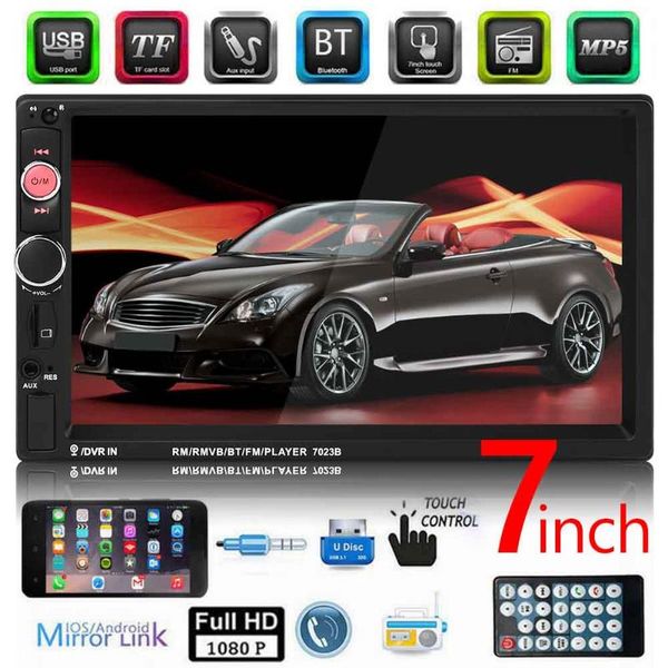 touch screen head unit 2 din car radio 7 inch with 7023b double mounting kit for outdoor personal car parts decoration
touch screen head unit 2 din car radio 7 inch with 7023b double mounting kit for outdoor personal car parts decoration
