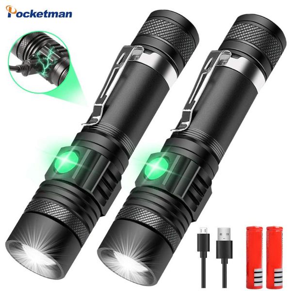 8000 Lumen Led Super Bright Powerful T6/l2/v6 Usb Led Torch Power Tips Zoomable Bicycle Light 18650 Rechargeable Z50