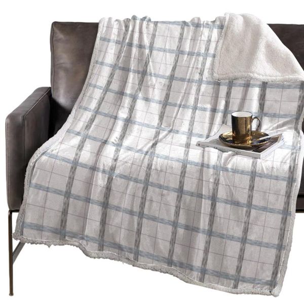 bighouses throw blanket grid blue gray whiteblankets fleece blankets winter blanket personalized blankets bedclothes
bighouses throw blanket grid blue gray whiteblankets fleece blankets winter blanket personalized blankets bedclothes