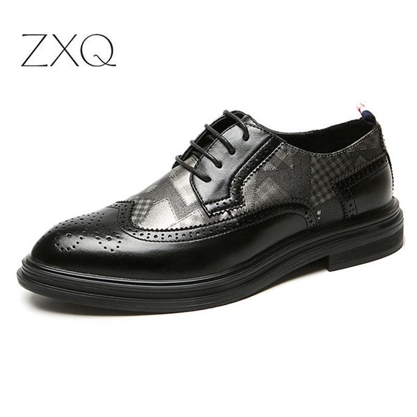 men elevator dress shoes men oxford elegant formal shoes office height increasing brogue platform mens footwear, Black
men elevator dress shoes men oxford elegant formal shoes office height increasing brogue platform mens footwear, Black