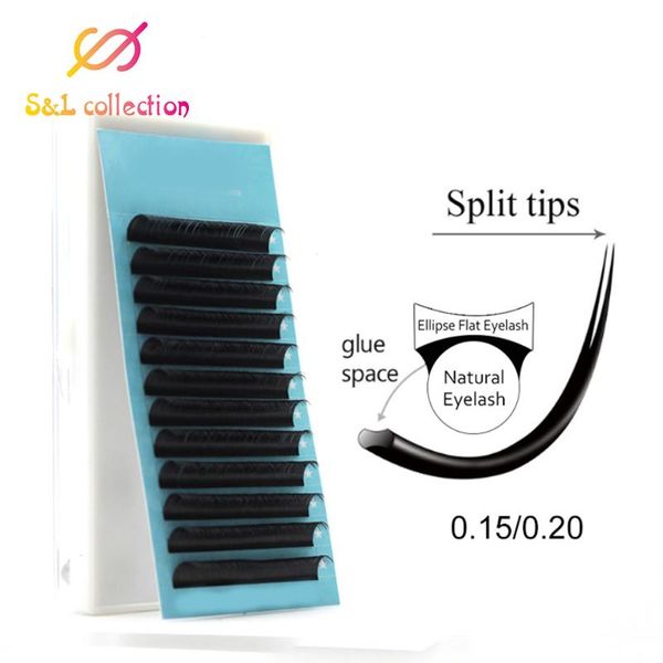 false eyelashes flat eyelash extension individual 0.12-0.20mm softer ellipse extensions cilia faux mink split tips ligher volume looking
false eyelashes flat eyelash extension individual 0.12-0.20mm softer ellipse extensions cilia faux mink split tips ligher volume looking