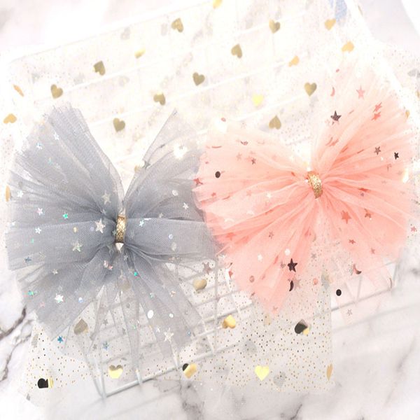 12pcs fashion glitter star bow hairbands gauze bowknot hair sticks princess ornament headwear girls hair accessories, Slivery;white
12pcs fashion glitter star bow hairbands gauze bowknot hair sticks princess ornament headwear girls hair accessories, Slivery;white