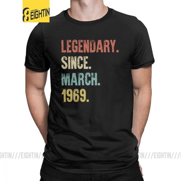 man's retro vintage 50th birthday t shirts legendary since march 1969 t-shirts novelty short sleeves purified cotton tee shirt
man's retro vintage 50th birthday t shirts legendary since march 1969 t-shirts novelty short sleeves purified cotton tee shirt