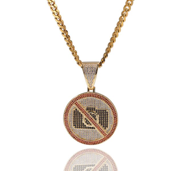 no pgraphy hip-hop pendant necklace interesting personality cz stone bling iced out pendants necklace for men rapper jewelry, Silver 
no pgraphy hip-hop pendant necklace interesting personality cz stone bling iced out pendants necklace for men rapper jewelry, Silver