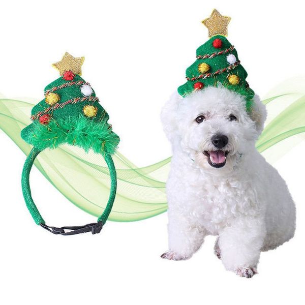 dog apparel pet headdress christmas tree hair hoop with adjustable strap cat headwear festival party decoration h1
dog apparel pet headdress christmas tree hair hoop with adjustable strap cat headwear festival party decoration h1