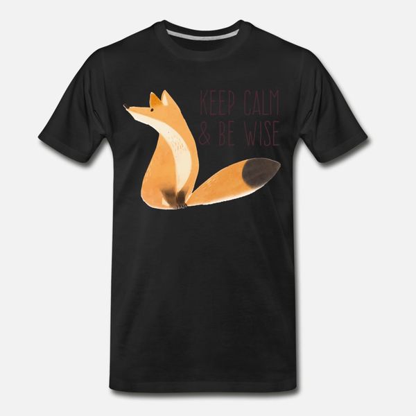 fox keep calm and be wise t shirt men designs 100% cotton o neck homme sunlight funny casual spring autumn pattern shirt, White;black
fox keep calm and be wise t shirt men designs 100% cotton o neck homme sunlight funny casual spring autumn pattern shirt, White;black