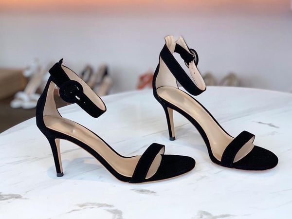women's sandals straight buckle 2020 new summer slim heels show high show thin super high heels, Black
women's sandals straight buckle 2020 new summer slim heels show high show thin super high heels, Black
