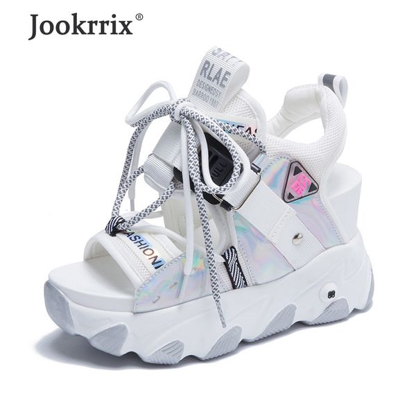 jookrrix 2020 women summer female increased 9cm wedges thick sole women fashion comfortable sandals lady brand shoes zs2472, Black
jookrrix 2020 women summer female increased 9cm wedges thick sole women fashion comfortable sandals lady brand shoes zs2472, Black