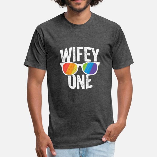 wifey one lesbian pride shirt lgbt bride couple gift t shirt men print cotton euro size s-3xl outfit famous comical summer style kawaii
wifey one lesbian pride shirt lgbt bride couple gift t shirt men print cotton euro size s-3xl outfit famous comical summer style kawaii