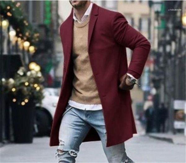 neck long sleeve males wool coat fashion street style mens cclothing long style mens designer coats lapel, Black
neck long sleeve males wool coat fashion street style mens cclothing long style mens designer coats lapel, Black