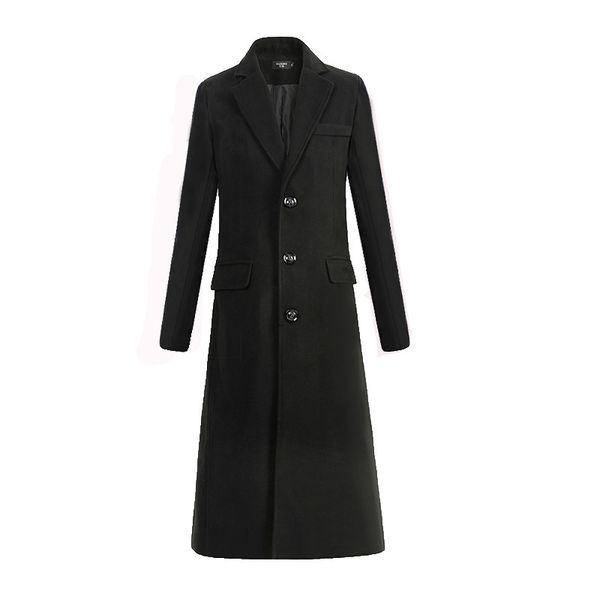 men's wool & blends autumn and winter fine woolen cloth fashion leisure business a long black trench coat male casual men
men's wool & blends autumn and winter fine woolen cloth fashion leisure business a long black trench coat male casual men
