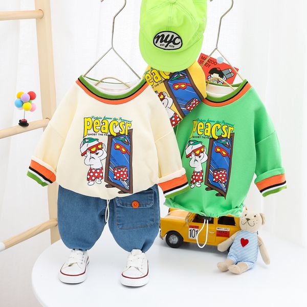 hylkidhuose 2020 autumn baby boys clothing sets newborn infant casual clothes cartoon t shirt jeans 2 piece child kids clothing, White
hylkidhuose 2020 autumn baby boys clothing sets newborn infant casual clothes cartoon t shirt jeans 2 piece child kids clothing, White