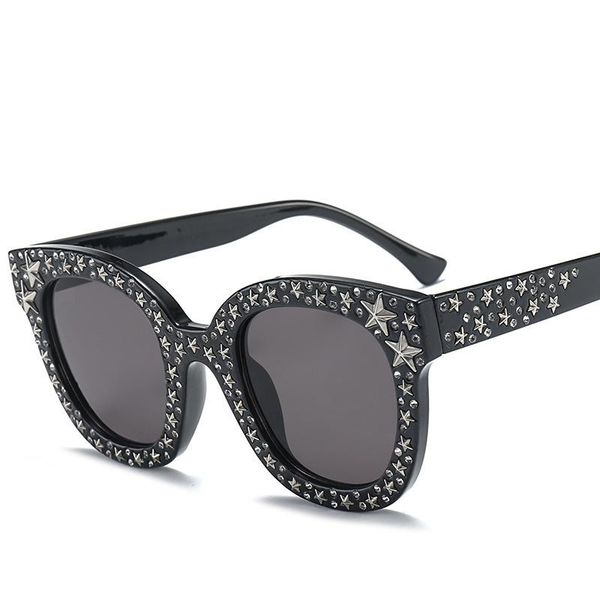 new luxury sunglasses for women crystal square sunglasses mirror retro full star sun glasses female black grey shades, White;black
new luxury sunglasses for women crystal square sunglasses mirror retro full star sun glasses female black grey shades, White;black