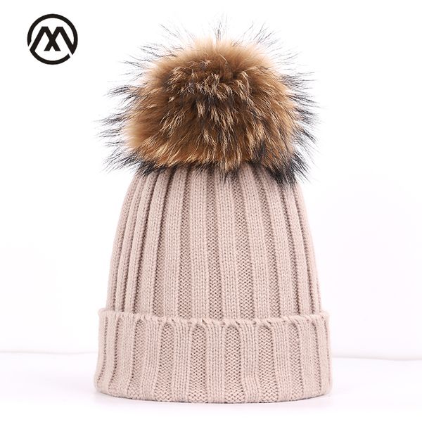 autumn and winter women's knitted cotton hats warm and comfortable loose thick men's women's general raccoon fur pom-pom cap, Blue;gray
autumn and winter women's knitted cotton hats warm and comfortable loose thick men's women's general raccoon fur pom-pom cap, Blue;gray