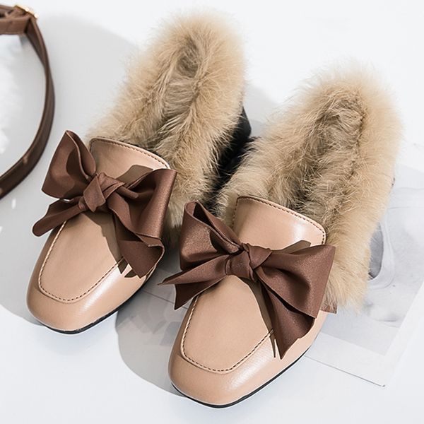 women shoes convenient slip-on fashion personality butterfly-knot 2020 autumn lovely fur shoes comfortable ladies, Black
women shoes convenient slip-on fashion personality butterfly-knot 2020 autumn lovely fur shoes comfortable ladies, Black