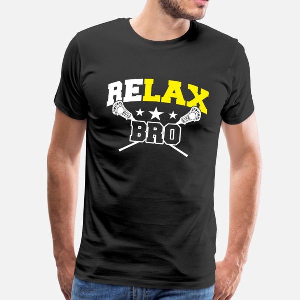 relax bro lacrosse player coach sticks lax t shirt men customize tee shirt round neck letters cute new style spring outfit shirt
relax bro lacrosse player coach sticks lax t shirt men customize tee shirt round neck letters cute new style spring outfit shirt