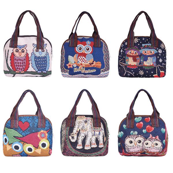 2020 new women cartoon canvas tote ladies owl printing shopping bags feminina simple mini eco cloth small handbags 
2020 new women cartoon canvas tote ladies owl printing shopping bags feminina simple mini eco cloth small handbags