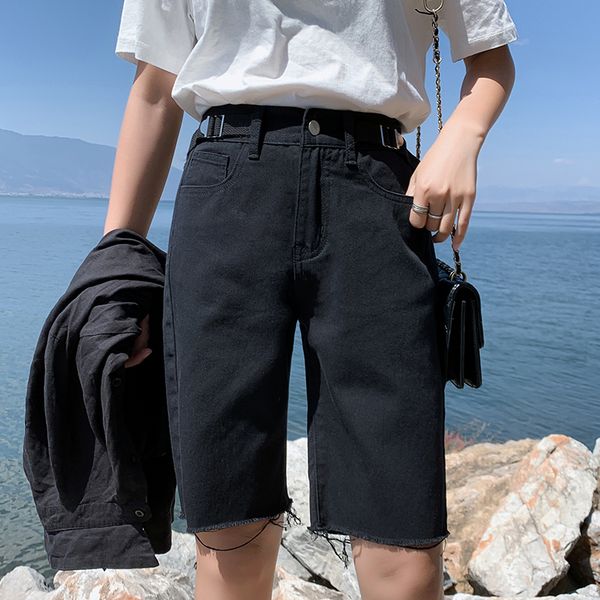 women's jeans blue woman loose korean straight jean shorts women summer high waisted short feminino
women's jeans blue woman loose korean straight jean shorts women summer high waisted short feminino