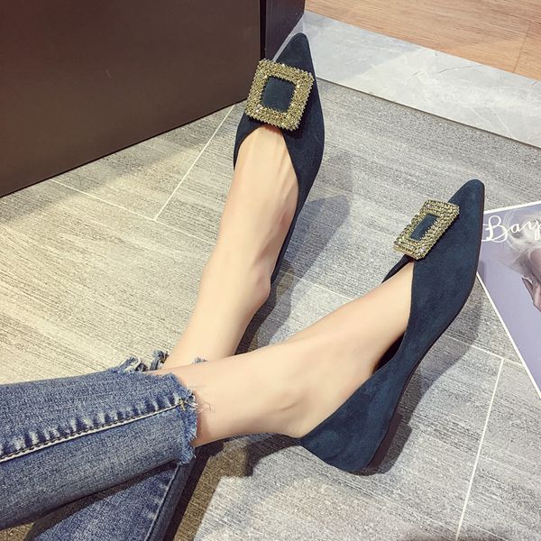 womens foldable soft square toe ballet flats square buckle comfort slip on flat shoes genuine leather women shoes soft boat shoe, Black
womens foldable soft square toe ballet flats square buckle comfort slip on flat shoes genuine leather women shoes soft boat shoe, Black