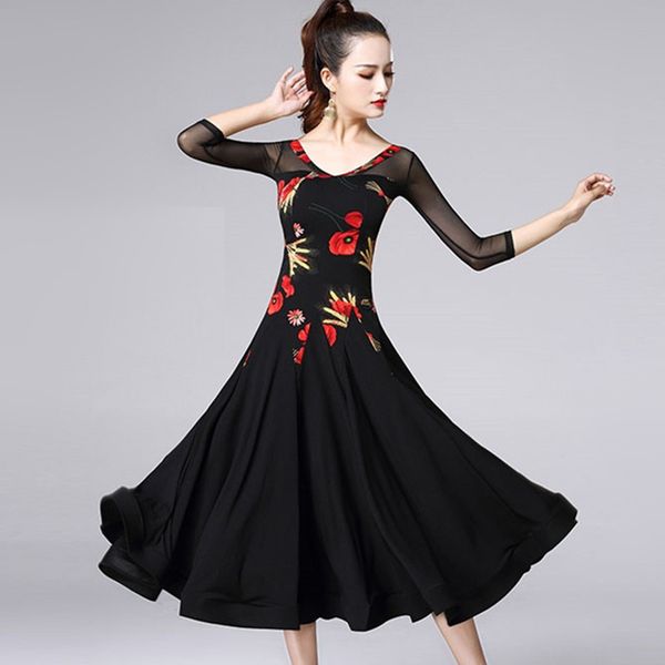 ballroom dance dress for women ballroom costume waltz dress luminous costumes dance wear women standard dresses tango, Black;red
ballroom dance dress for women ballroom costume waltz dress luminous costumes dance wear women standard dresses tango, Black;red