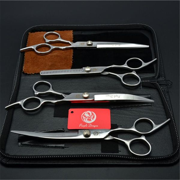 hair scissors 4pcs 7" 19.5cm japan purple dragon thinning shears cutting hairdresser for dogs pets clipping add bag z3001
hair scissors 4pcs 7" 19.5cm japan purple dragon thinning shears cutting hairdresser for dogs pets clipping add bag z3001